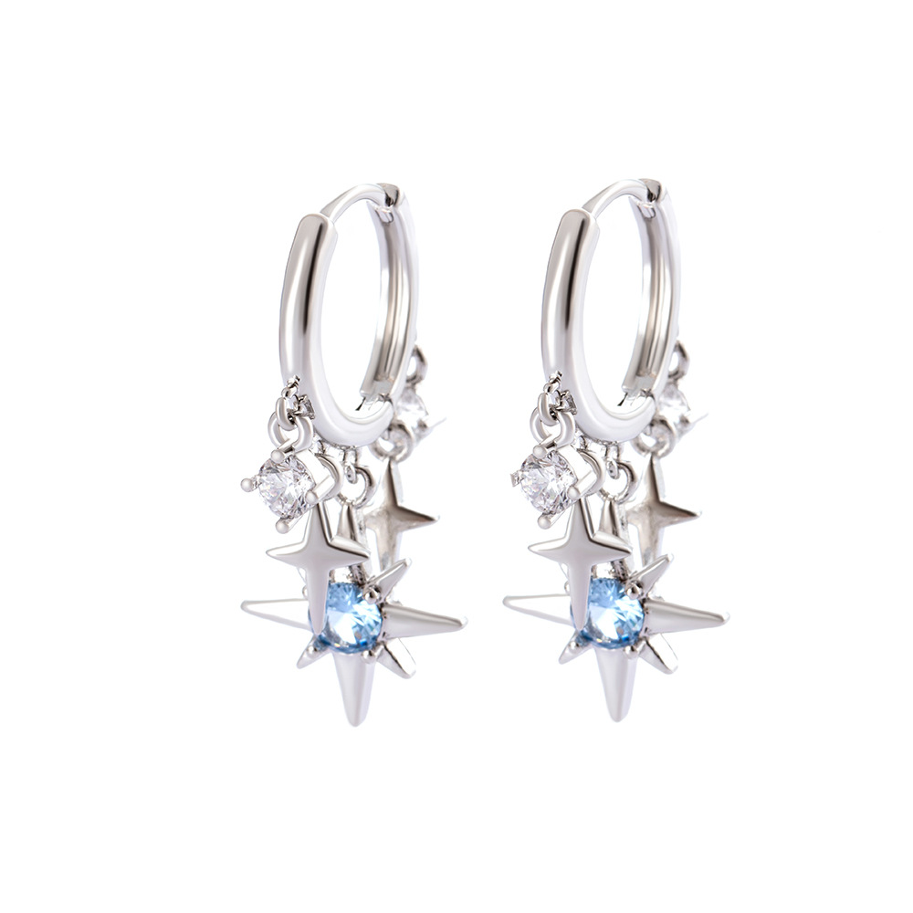 Сережки Зоряний Каскад конго Moon Glow